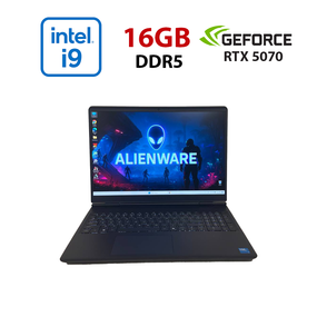 Игровой ноутбук Dell Alienware 16 Aurora / 16" (2560x1600) IPS / Intel Core 9 270H (14 (20) ядер по 2.7 - 5.8 GHz) / 16 GB DDR5 / 512 GB SSD / nVidia GeForce RTX 5070, 8 GB GDDR7, 128-bit / WebCam б/у