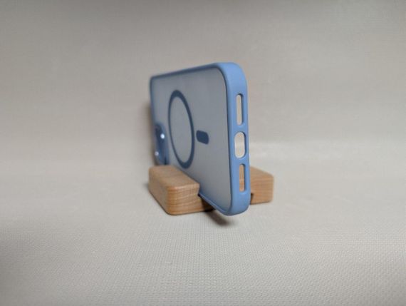 Чохол для iPhone 11 / Айфон 11, TPU, силіконова рамка, напівпрозорий, блакитний (уцінка) | Зображення 3