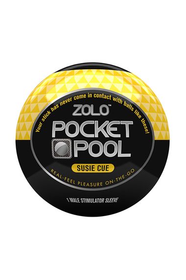Мастурбатор ZOLO POCKET POOL SUSIE CUE