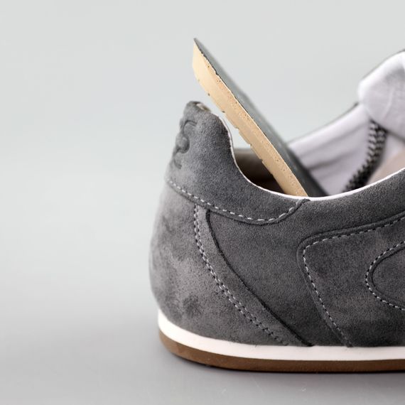 Кеди жіночі замшеві 591625 Сірі 36 37 38 39 40 41 | Зображення 6