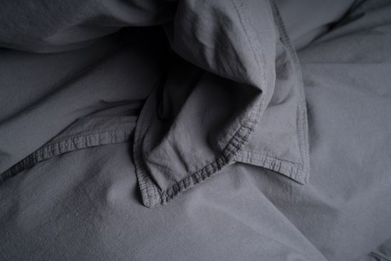 Комплект постільної білизни SoundSleep Stonewash Adriatic Dark Gray євро сірий (92370777) | Зображення 4