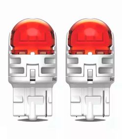 Комплект светодиодных ламп Philips 11065AU60X2 WY21W LED Ultinon Pro6000 SI 12V WX3x16d AMBER