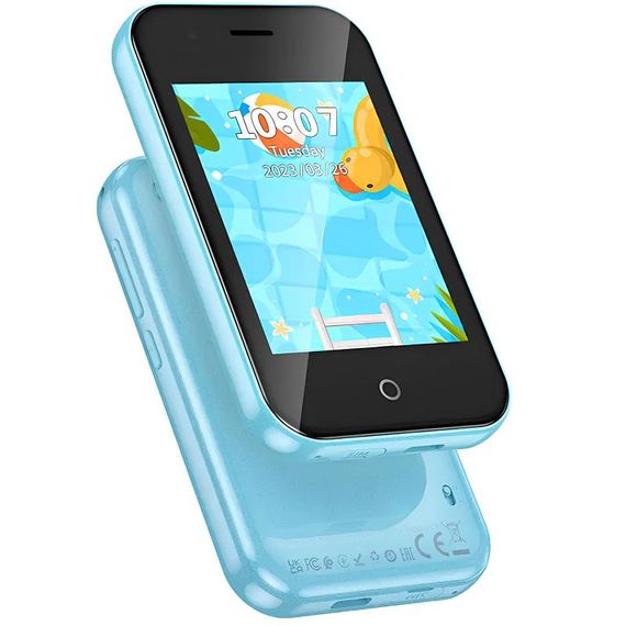 Дитячий мобильный телефон Hoco Y102 2G 800mAh 2.8" + SIM 2G Blue