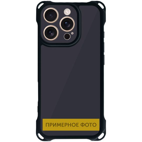 Чехол TPU CrossBody with straps для Apple iPhone 16e (6.1") Black | Зображення 1