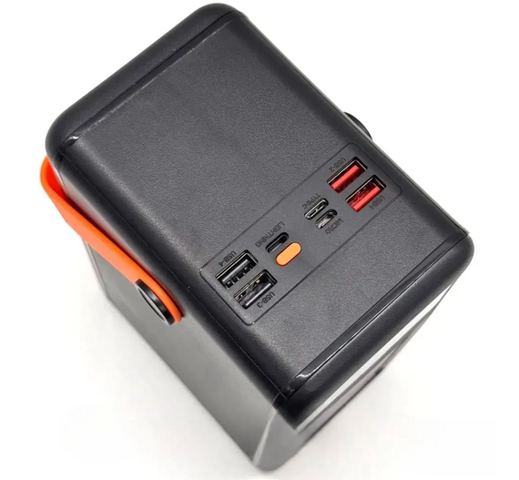 Power Bank YM-641 CX 180000 mAh з ліхтариком ∙ Повербанк YM-641 CX на сонячній батареї з дисплеєм | Зображення 1