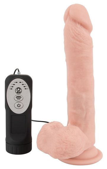 Вибратор на присоске Medical Silicone Thrusting Vib Sex Aura | Зображення 1
