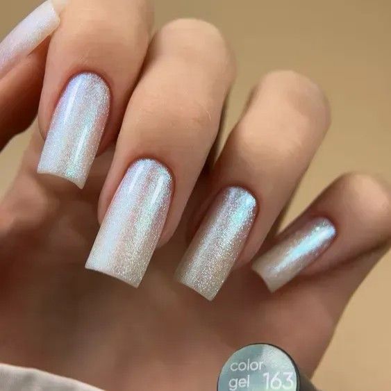 Гель-лак Valeri 163 "Блакитний опал" 6мл