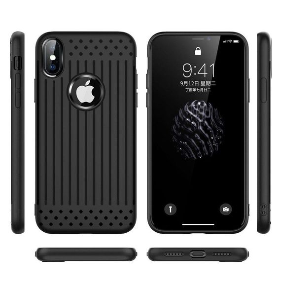 Чохол накладка Primo Shell TPU для Apple iPhone X / iPhone XS - Black | Зображення 2