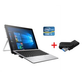 Нетбук-трансформер HP Elite x2 1012 G2 / 12.3" (2736x1824) IPS Touch / Intel Core i5-7300U (2 (4) ядер по 2.6 - 3.5 GHz) / 8 GB DDR3 / 256 GB SSD / Intel HD Graphics 620 / WebCam / Win 10 Pro б/в + Подарунок Флеш-накопичувач Kingston 64 ГБ