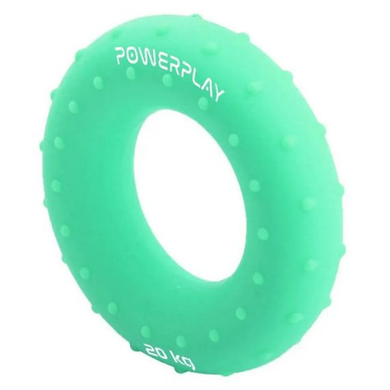 Еспандер кистьовий силіконовий PowerPlay PP-4338 Hand Grip Medium 20 кг Зелений (PP_4338_Green_20kg) | Зображення 2