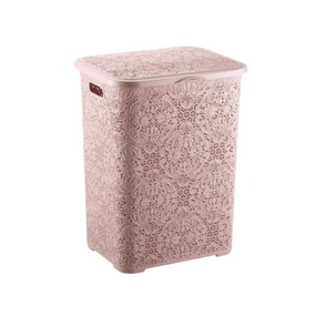 Кошик для білизни 60л 425*370*563мм білий Lace ELIF