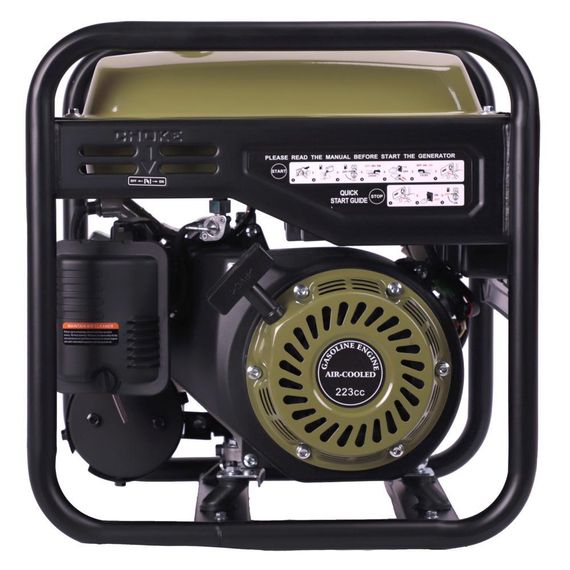 Генератор бензиновий Europower EP2900DX 1,2-1,5KVA Ручний пуск Бак-6л (47329-EP2900_5179) | Зображення 9