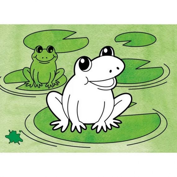 Детская книга "Рисовалка для самых маленьких: Цвета-прятки" АРТ 19201 укр | Зображення 2