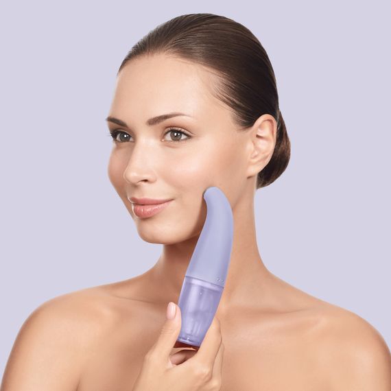 Очищуючий засіб для обличчя GESKE Aqua-Stream Face Cleanser 8в1 purple | Зображення 3