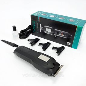 Электрическая аккумуляторная машинка для стрижки VGR V-918, Машинка для стрижки волос с мотором GW-36