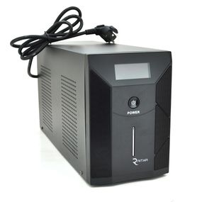 ДБЖ Ritar RTM3000 (1800W) Proxima-D, AVR, 3st, 3xSCHUKO socket, 4x12V9Ah, metal Case Q1 (500 * 245 * 350) 21,8 кг (400 * 145 *