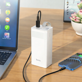 Power Bank Hoco J89A Powermaster 22.5W fully compatible 60 000 mAh / Портативна батарея 60000mah Power Bank швидка зарядка