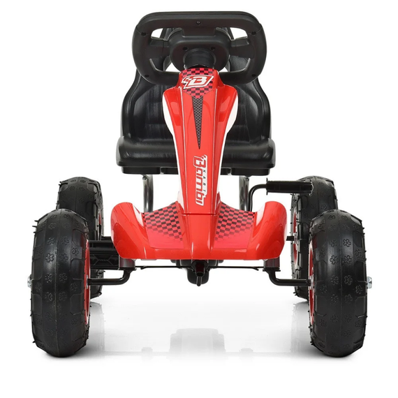 Карт педальный Bambi kart M 4036-3 надувные колеса Красный | Зображення 1