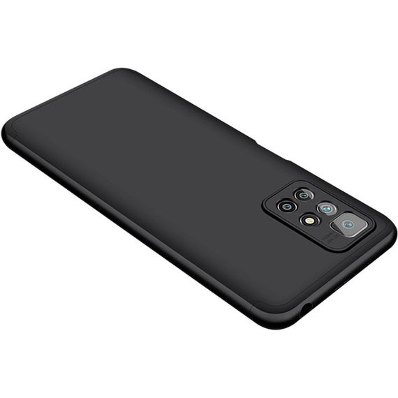 Чохол GKK 360 градусів для Xiaomi Redmi Note 11 5G / Poco M4 Pro 5G колір Чорний | Зображення 5