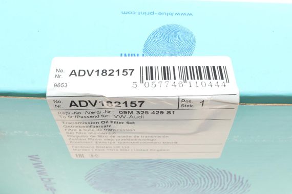 Фільтр АКПП Audi Q3  VW CC  Passat  Tiguan 2.0 TFSI 11-18 к-кт з прокладкою  ADV182157 | Зображення 9