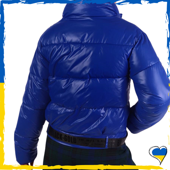 Куртка женская плащевка. Женская куртка синяя. Куртка демисезонная 42,44,46 | Зображення 2