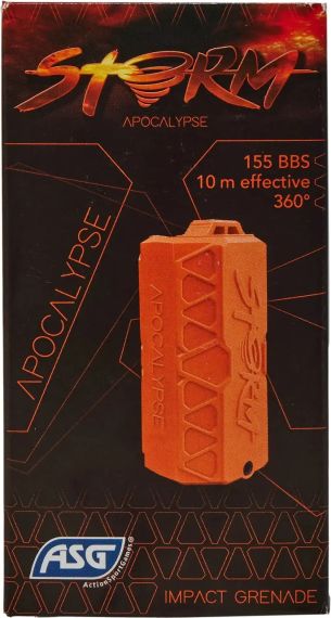 Граната страйкбольна ASG Storm Apocalypse Black | Зображення 3