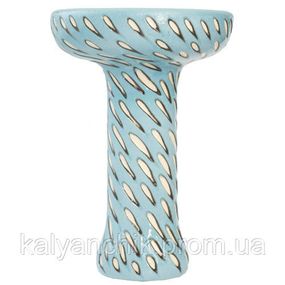 Чаша для Кальяна ETNA Phunnel Cut Glaze Soft Blue