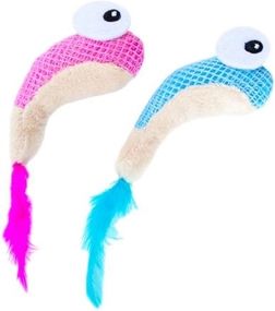 Іграшка для котів OutwardHound Petstages Dental Shrimpies 2 шт, 13 см