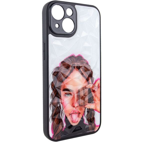 TPU+PC чохол Prisma Ladies для Apple iPhone 14 (6.1") TPU+PC, Chocolate | Зображення 1