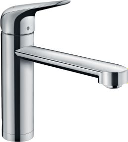 Змішувач для кухні Hansgrohe Focus M42, довж.виливу - 217мм, поворотний, 1важіль, KM120TiltFunction, хром (71807000)