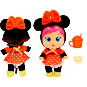 Кукла IMC Cry babies Любовь и забота Дисней Плакса Минни с аксессуарами 26 см (927384)