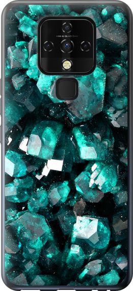 Чехол на Tecno Camon 16 SE CE7j Кристаллы 2 "3674u-2398-17620"