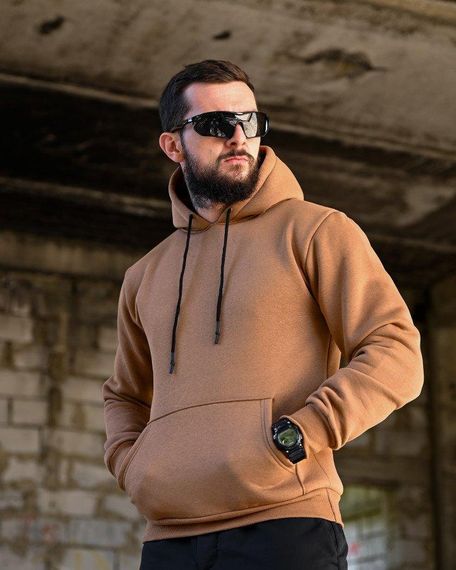 Милитари худи на флисе GENESIS  FPV койот ПП8082 | Зображення 2