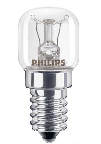 Лампа прозрачная E14 App 15W 230-240V T25 CL OV 300*С 230V