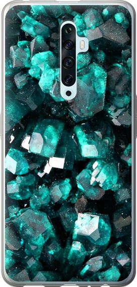 Чехол на Oppo Reno 2Z Кристаллы 2 "3674u-1867-17620"