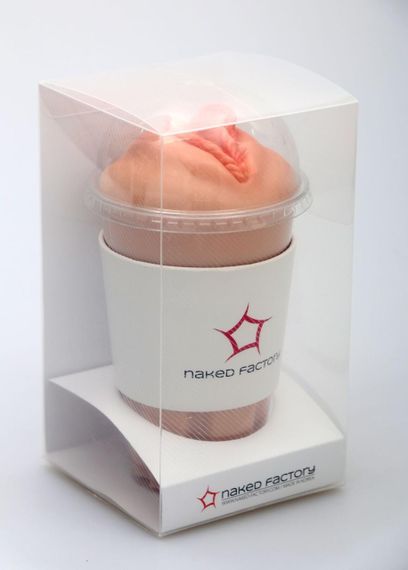 Мастурбатор-вагіна Naked Factory Cup Sleeve V–4, наскрізний Sex Aura | Зображення 1