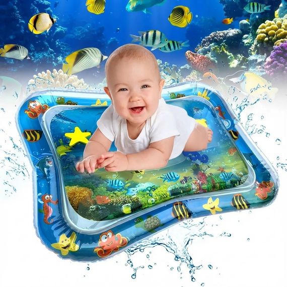 Водный детский развивающий коврик AIAIR O inflatable water play mat Надувной детский водный коврик | Зображення 2