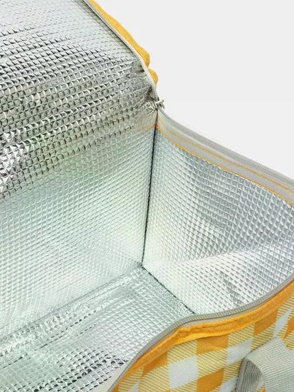Термосумка для пляжа и пикника 35×20×20 см • Сумка-холодильник для продуктов, напитков, отдыха, дороги и кемпинга | Зображення 2