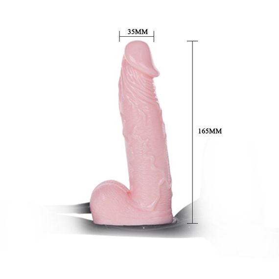 Страпон з грушею "ULTRA HARNESS" BW-022037 Sex Aura | Зображення 2