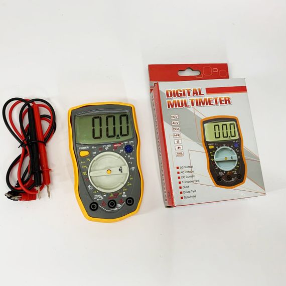 Електронний тестер мультиметр HAOYUE UT33D, Мультиметр із захистом від неправильного підключення PS-67 | Зображення 3