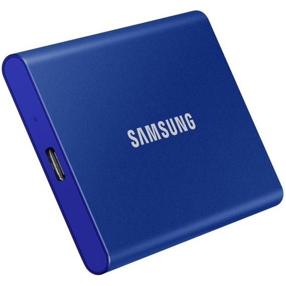 SSD накопичувач Samsung T7 1TB USB 3.2 GEN.2 Blue (MU-PC1T0H/WW) | Зображення 3