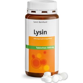 Лизин Sanct Bernhard L-Lysin 500 mg 180 Tabs