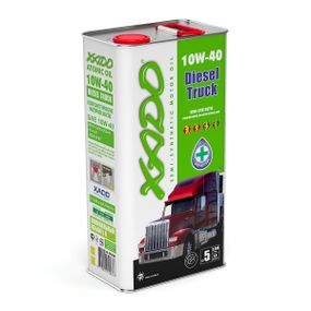 Напівсинтетична олива XADO Atomic Oil 10W-40 Diesel Truck жерстяна банка 5 л