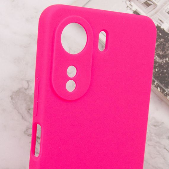Чохол Silicone Cover Lakshmi Full Camera (AAA) для Xiaomi Redmi 13C / Poco C65 Рожевий / Barbie pink | Зображення 5