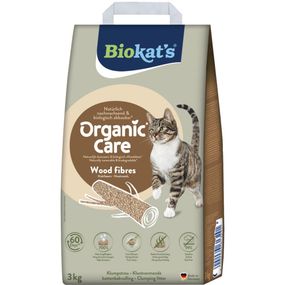 Наповнювач деревний Biokats для котячого туалету Organic Care 8л/3кг