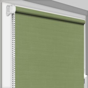 Рулонная штора Rolets Лён 1-2098-700 70x170 см открытого типа Тускло-оливковая