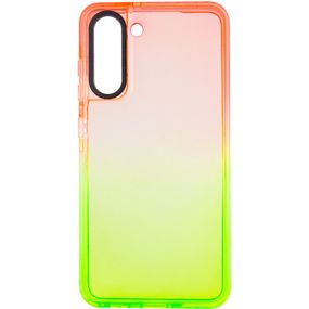 Чохол TPU+PC Sunny Gradient для Samsung Galaxy S21 FE, Рожевий