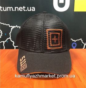 Бейсболка тактична 5,11 Чорна B-6425