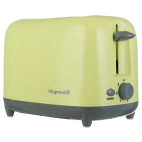 Хорошая тостерница VILGRAND VT0722P 750 Вт, Качественный электрический тостер на KB-444 2 ломтика