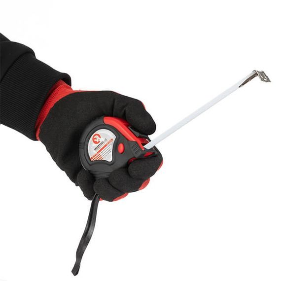 Рулетка 5 м, три стопора полотна INTERTOOL MT-0105 | Зображення 5